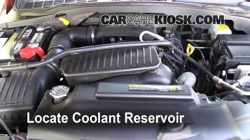 2004 Dodge Durango SLT 5.7L V8 Coolant (Antifreeze) Add Coolant
